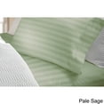 thumbnail image 1 of Elle  300 Thread Count Cotton Damask Stripe Bed Sheet Set, 1 of 5