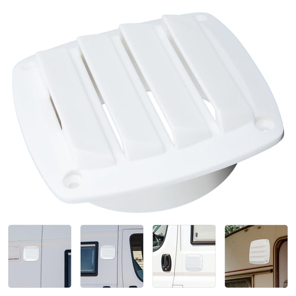 RENACLIPY RV Roof Vent Cover and Compact Boat Exhaust Ventilation with Easy Installation Kit