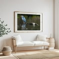 thumbnail image 5 of Great Blue Heron - Pennsylvania Photography Bird Wildlife Nature Lake Scenic Water Animal Oak Framed Wall Art Print 16 x 24 inches, 5 of 9