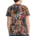 thumbnail image 2 of Boys Girls Wwe Shirt Graphic T-Shirt Crewneck Short Sleeve 3d Colorful Tops Tees, 2 of 7