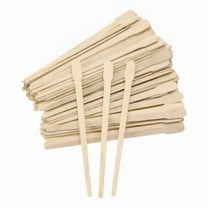ACDANC Wooden Wax Sticks 100Pcs Small Skinny Eyebrow Lip Face Hair Removal Sticks Wood Waxing Spatulas Applicator for Home Spa Use (Small)