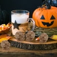 thumbnail image 2 of 20 estatuas pequeñas de cabezas de calavera, realistas y elegantes, ideales para decorar en Halloween., 2 of 7