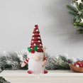 thumbnail image 4 of Fiudx Ofertas del día Adornos navideños Lentejuelas navideñas con luces Muñeco Rudolph Adornos navideños de gnomo sin rostro con luces, 4 of 6