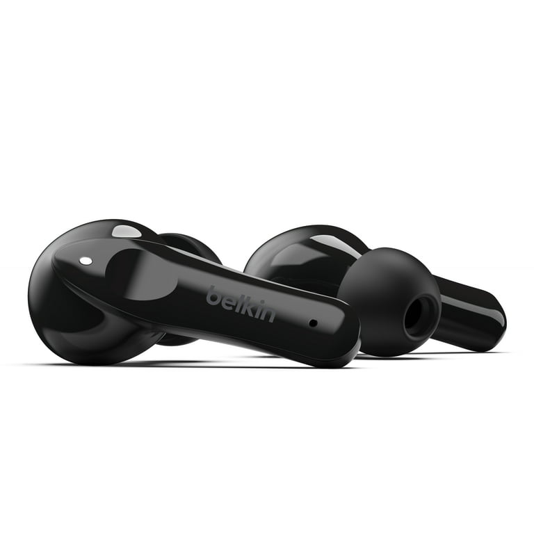 Belkin SOUNDFORM Move Plus Wireless Earbuds, Soundform True Wireless  Bluetooth Earbuds, Black 