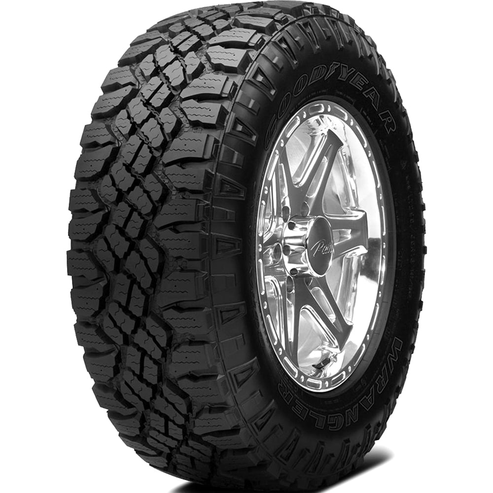 1) New Goodyear Wrangler DuraTrac 285/75/16 126P All-Terrain Commercial  Tires 