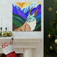 thumbnail image 6 of Lynx in Lavender Sunrise - Canvas, 6 of 10