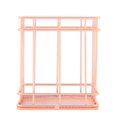 thumbnail image 3 of Rose Gold Iron Storage Basket Organizer Storage Holder Desktop Decor Iron Storage Holder, 3 of 7