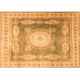 thumbnail image 1 of Ahgly Company Indoor Rectangle Medallion Orange Traditional Area Rugs, 5' x 8', 1 of 1