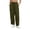 Army Green, variant on Women Baggy Harem Pants Summer Drawstring Elastic Waist Side Slits Casual Loose Lightweight Lounge Pant Beach Travel Vacation Trousers with Pockets