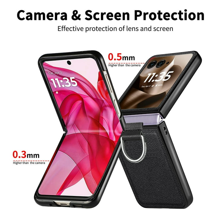 Cases for Motorola Razr 60 Ultra / Razr Ultra 2025 Case with Ring