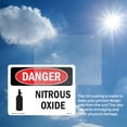 thumbnail image 5 of Nitrous Oxide OSHA Danger Vinyl Decal Label 24 Inch x 18 Inch - 5 Pack, 5 of 6
