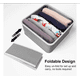 thumbnail image 3 of 6 Pcs Cajas De Almacenamiento Y Organizador De Ropa En Tela Modelo Gris, 3 of 4