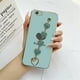 thumbnail image 1 of Funda Para Móvil Galvanizada Tpu Pintada Vivo V5 Plus Con Pulsera Corazón Verde Esmeralda, 1 of 4