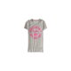 thumbnail image 1 of Aeropostale - Camiseta gráfica para mujer Fuzzy Aero, gris, extra pequeña, 1 of 1
