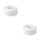 thumbnail image 2 of Toystoory 2 uds cinta adhesiva de PVC duradero 1 rollo cocina baño pared sellado cinta Gadgets impermeable a prueba de moho 3,2 m x 3,8 blanco 2piezas, 2 of 6