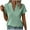 Army Green, variant on Ashirexll Short Sleeve Shirts for Women, Womens Tops Dressy Casual, Women's V-neck Short Sleeve Loose Shirt Top