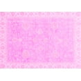 thumbnail image 1 of Ahgly Company Indoor Rectangle Oriental Pink Traditional Area Rugs, 2' x 5', 1 of 4