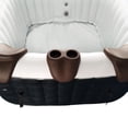 thumbnail image 2 of ALEKO Removable 3-Piece Headrest and Drink Holder Set for Inflatable Hot Tub Spa - Brown, 2 of 4