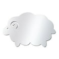 thumbnail image 3 of Meiiso Nordic Acrylic Mirror, Cartoon Wall Camera Props s Room Wall Decoration, Acrylic Mirror Sticker, Sheep Shape, Self-Adhesive, for Room Decor, 3 of 3