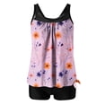 thumbnail image 2 of BRGZLK Tankini Swimsuits Modest For Women Two Piece Bathing Suit Fashion Tummy Control Graphic Beach Swim Suit, 2 of 4