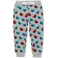 thumbnail image 3 of Sesame & Friends Elmo and Cookie Monster Boys 2 Piece All Over Print Crewneck and Jogger Set, Toddler, 3 of 3