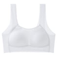 thumbnail image 2 of JCCXIN Girls Training Bras Padded Wireless Junior Sports Bras Soft Seamless Cami Elastic Wide Strap School Everyday Comfort Cozy Bralette,White,12-13 Years, 2 of 6