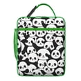 thumbnail image 4 of Panda Lovers Insulated Lunch Bag Box Women Reusable Lunch Tote Bag with Front Pocket Portable Lunch Bag Work Hiking, 4 of 5