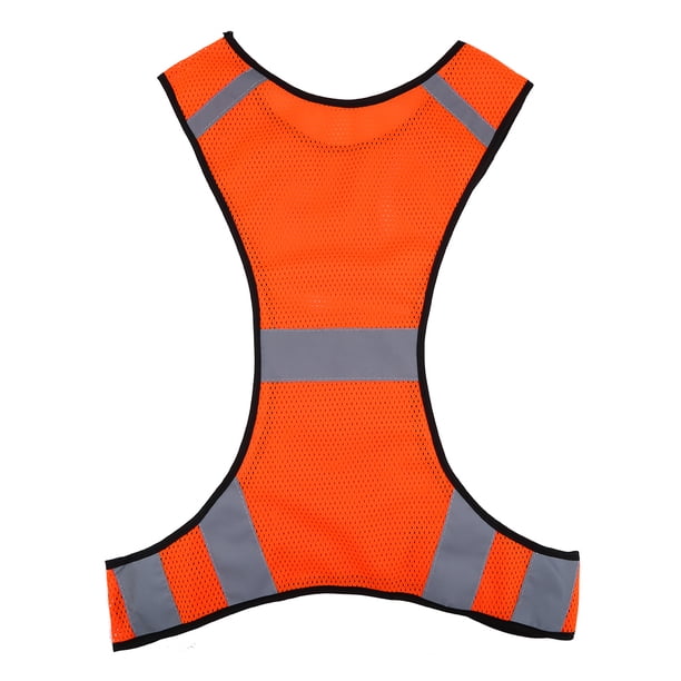 Chaleco Nocturno, Ropa De Seguridad Reflectante De Cintura Ajustable Con Bolsillo, Ideal Para Ciclismo, Caminata Por Perros, Seguridad Del Tráfico