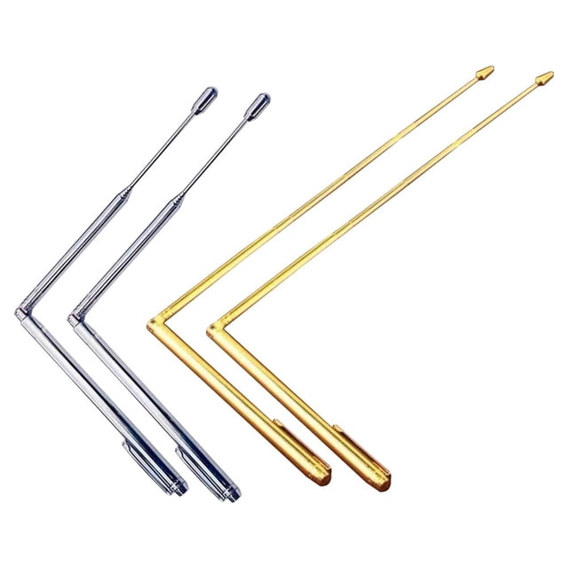 Ret retractable Dragon Ruler Brass Dowsing Rod, Pure Copper Telescopic Probe Tool with Pendulum Pendant for Divination, Water & Energy Locating | Fortune Telling Device