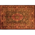 thumbnail image 1 of Ahgly Company Indoor Rectangle Medallion Orange Traditional Area Rugs, 2' x 3', 1 of 1