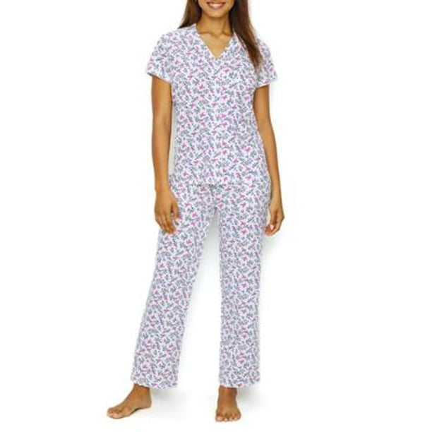 Karen Neuburger - Karen Neuburger Womens Girlfriend Knit Pajama Set ...
