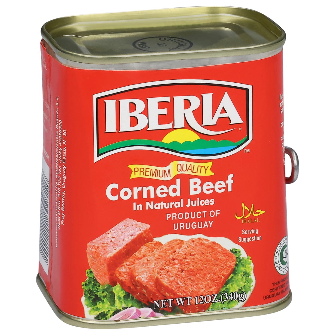 Iberia Premium Quality Corned Beef in Natural Juices, 12 oz