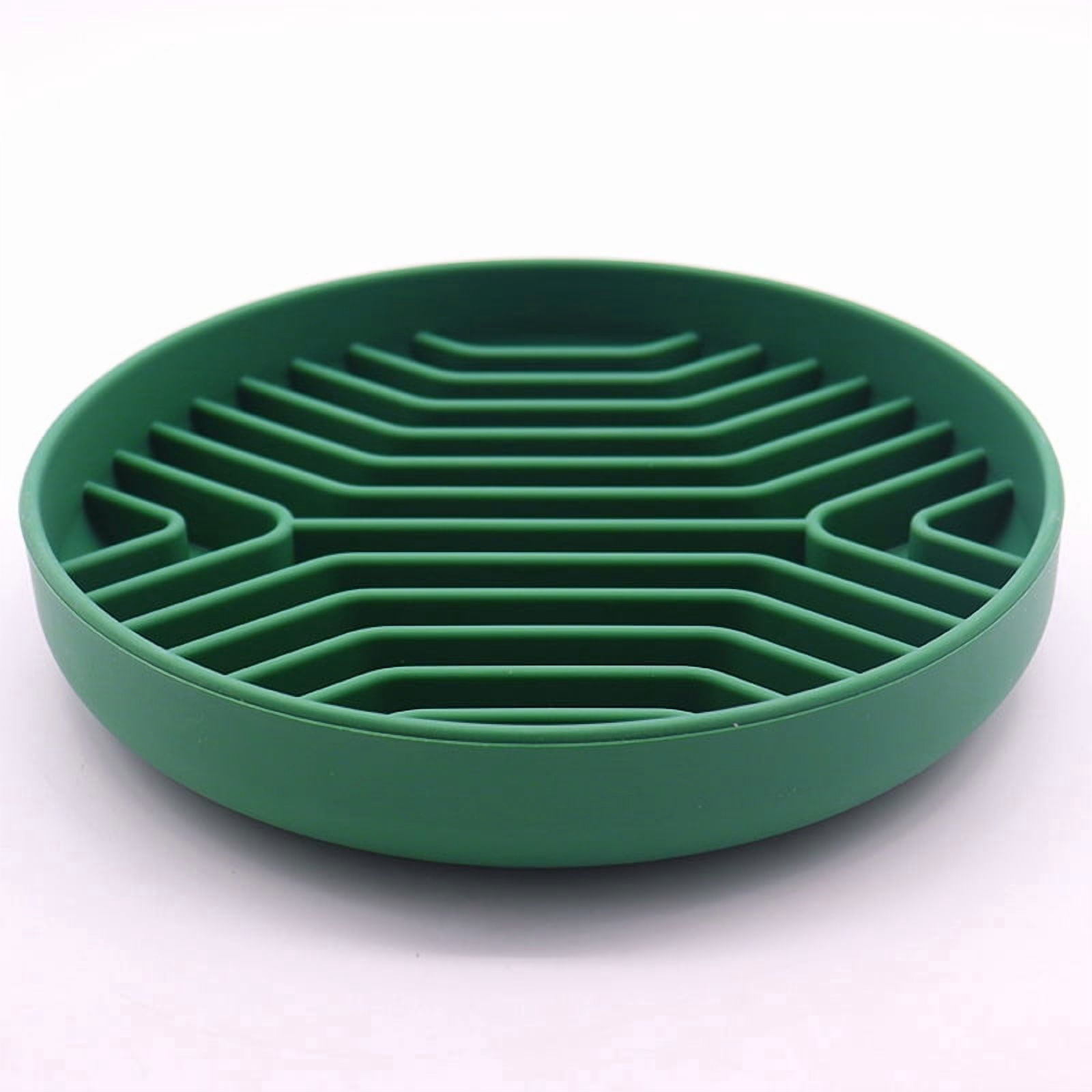 Silicone Pet Slow Feeder Bowl Anti-Choking Anti-Vomit Non-Slip Mat For Dogs Cats Fast Eaters Mealtime Training