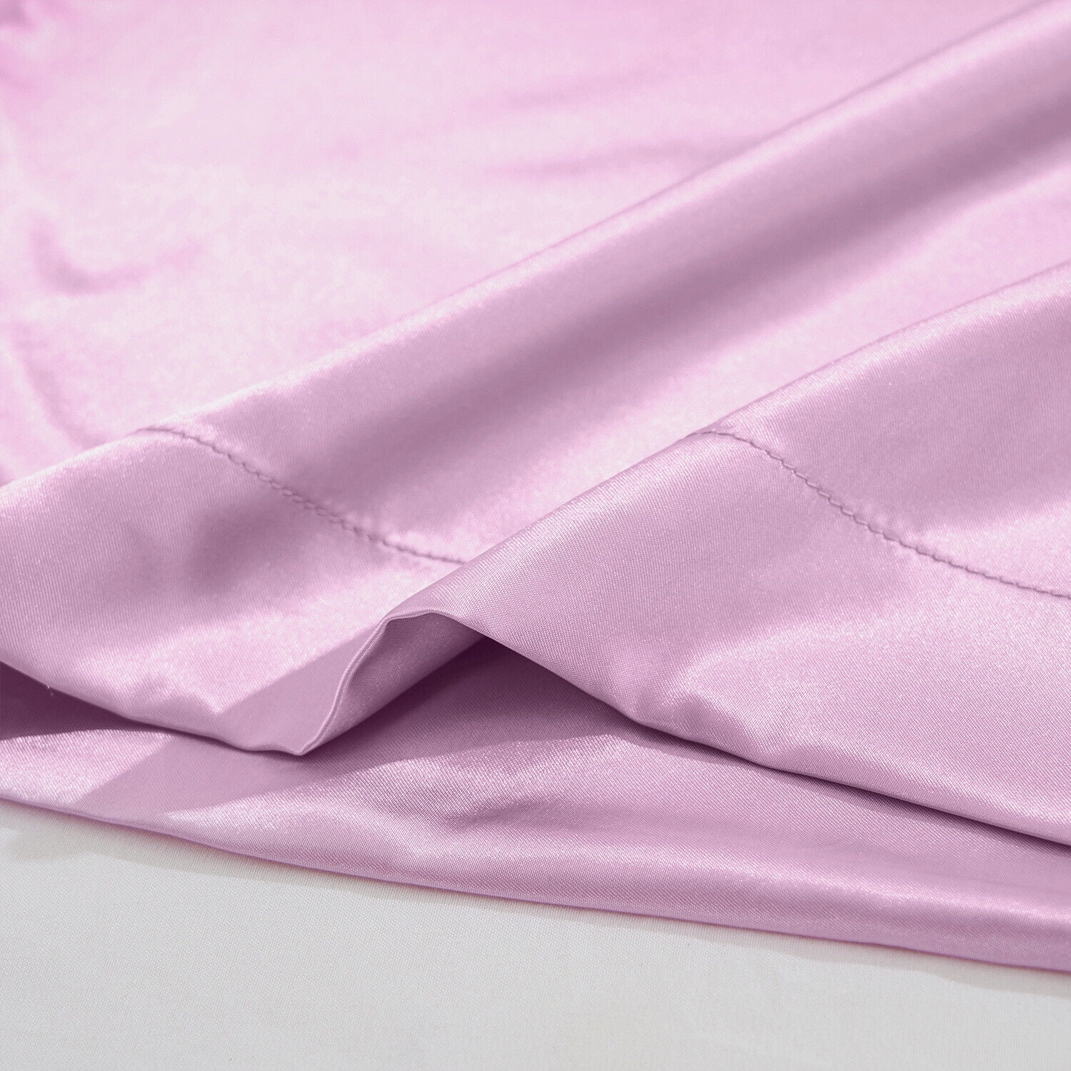 2 Pack Silk Satin Pillowcase Silky Pillow Cases 20"X30" / 20"X40" Queen King
