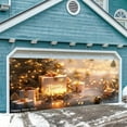 thumbnail image 5 of Jolly Snowman Garage Door Banner Festive Holiday Welcome Sign Polyester Durable Long Lasting Easy Installation Reinforced Edges Multiple Hanging Options for Indoor Outdoor Seasonal Events, 5 of 5