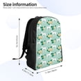 thumbnail image 4 of Disketp Horse And Flower Mochila Unisex de Apertura Lateral Completa, Mochila para Laptop para Escuela, Trabajo y Viajes, 4 of 8