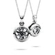 thumbnail image 1 of Collar SIGALIT con bisel de plata de ley de 1 quilate con moissanita, 1 of 8