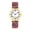 B, variant on Stretch Band Watches for Women: Analog Quartz Bohemian Easy-Read Large Arabic Numeral Expansion Stainless Steel Printed Elastic Band Watch – Versatile Colorful for All Season