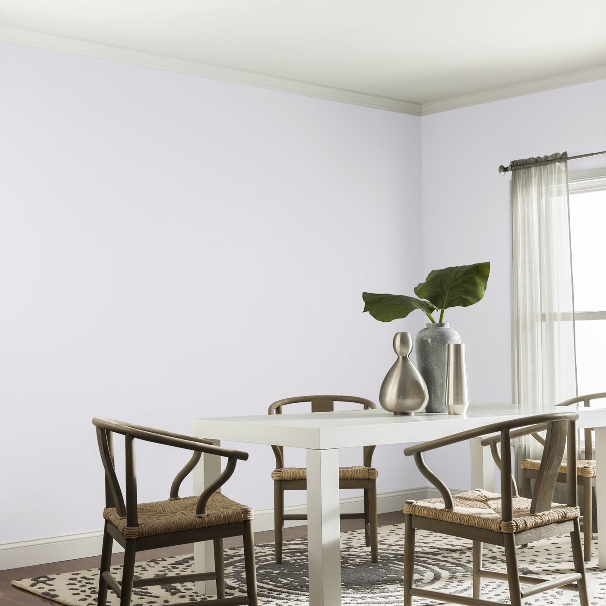 Glidden High Endurance Plus Violet Hush Eggshell Interior Paint and Primer, 1 Quart