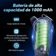 thumbnail image 2 of Audifono Bluetooth Casco Audífonos Casco De Motos 1000 Ma Marca JZAQ Modelo C50 Negro, 2 of 8