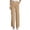 Khaki, variant on Comfortable Loose Fit Casual Straight Leg Trousers For Everyday Wear And Relaxation