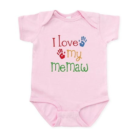

CafePress - I Love My Memaw Infant Bodysuit - Baby Light Bodysuit Size Newborn - 24 Months