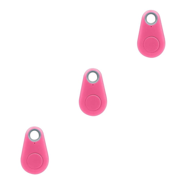 Riwesomey Mini rastreador inteligente para mascotas, rastreador Bluetooth resistente al agua antipérdida para mascotas, perros, gatos, llaves, rosado 3piezas Riwesomey CBP025437