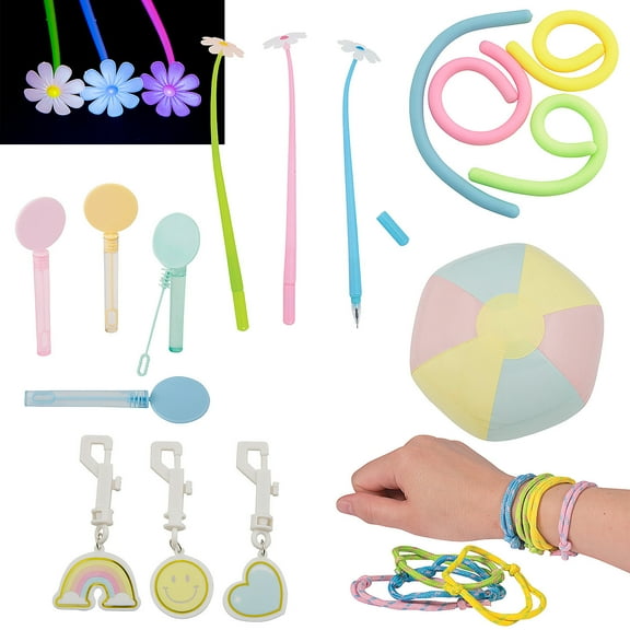 Fun Express Bulk 144 Pieces Pastel-Colored Handout Assortment