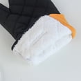 thumbnail image 3 of Dos pares de guantes protectores para barbacoa - Guante de algodón y poliéster, negro 38*18cm TUNC Sencillez, 3 of 4