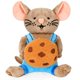 thumbnail image 1 of Peluche de peluche con forma de ratón para niños y niñas pequeños, 10 cm, 1 of 7