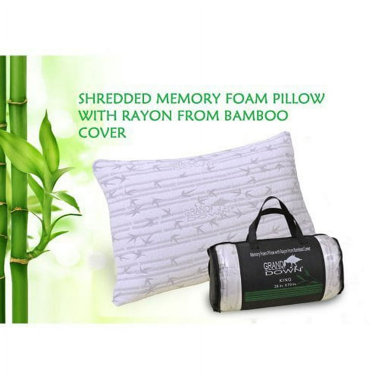 Wahoo Bamboo :: Bamboo Pillows With Shredded Memory Foam Filling