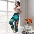 thumbnail image 6 of Picia Hand Drawn Seamless Womens Soft Woven Cotton Elastic Waistband Sleep Pajama Pant Lounge Sleep Pant With Pockets And Drawstring-, 6 of 9