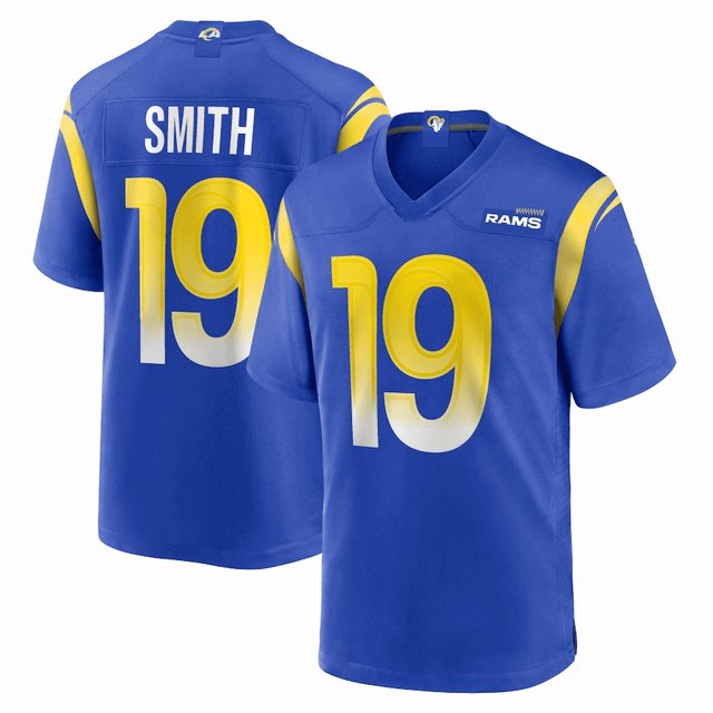 Camiseta de fútbol americano para adultos de #19 Xavier Smith