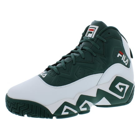 Fila MB Mens Shoes Size 15, Color: White/Green